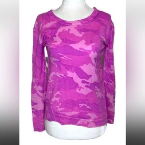 Generation love pink camo sweater